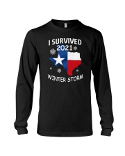 I Survived 2021 Winter Storm Long Sleeve Tee tile