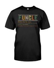 Funcle Definition Vintage Classic T-Shirt front