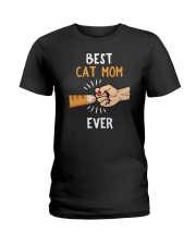 Best Cat Mom Ever Ladies T-Shirt tile