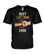 Best Cat Mom Ever V-Neck T-Shirt tile