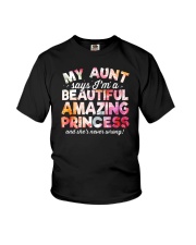 My Aunt Says I'm A Beautiful Amazing Princess Youth T-Shirt tile