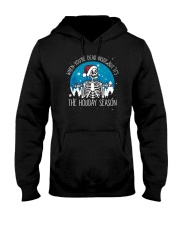 When You're Dead Inside Skeleton Hooded Sweatshirt tile