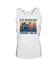 If It Involves Count Me In Unisex Tank tile