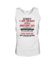 Sorry I Am Already Taken By A Freaking Awesome Guy Unisex Tank tile
