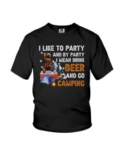 I Like Party And By Party I Mean Drink Beer Youth T-Shirt tile