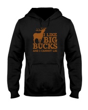 I Like Big Bucks And I Cannot Lie Hooded Sweatshirt tile