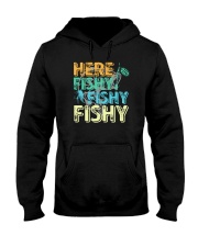 Here Fishy Fishy Fishy Hooded Sweatshirt tile
