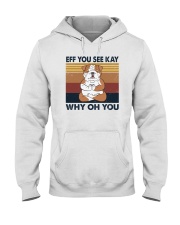 Eff You See Kay Vintage BullDog Hooded Sweatshirt tile
