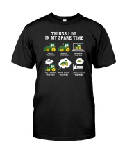 Things I Do In My Space Time Tractors Classic T-Shirt tile