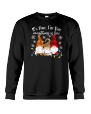 It's Fine I'm Fine Everything Is Fine Crewneck Sweatshirt tile