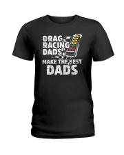 Drag Racing Dads Ladies T-Shirt tile