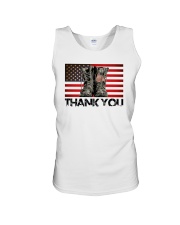 Thank You Vetetans Unisex Tank tile