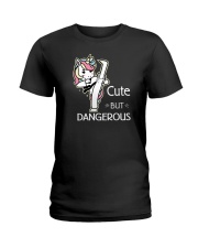 Cute But Dangerous Ladies T-Shirt tile