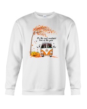 It's The Most Wonderful Time Of The Year Cat Crewneck Sweatshirt tile