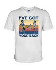 I've Got Your Back V-Neck T-Shirt tile