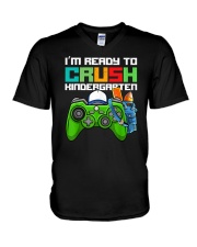 I'm Ready To Crush Kindergarten Video Games V-Neck T-Shirt tile