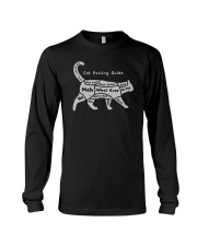 Cat Petting Guide Long Sleeve Tee tile