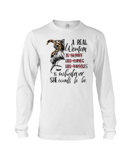 A Real Woman Is Whatever She Want To Be Long Sleeve Tee tile