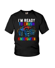I'm Ready To Crush Kindergarten Truck Youth T-Shirt front