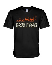 Mars Rover Evolution V-Neck T-Shirt tile