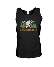 Bassquatch Bigfoot Fishing Unisex Tank tile