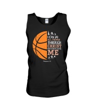 I Can Do All Things Though Christ Basketball Unisex Tank tile