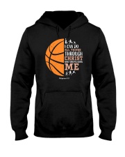 I Can Do All Things Though Christ Basketball Hooded Sweatshirt tile