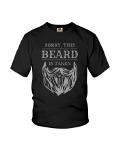 Sorry This Beard Is Taken Youth T-Shirt tile