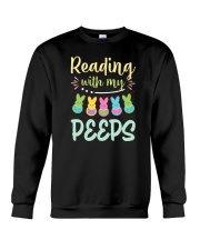 Reading With My Peeps Crewneck Sweatshirt tile