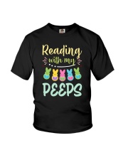 Reading With My Peeps Youth T-Shirt tile