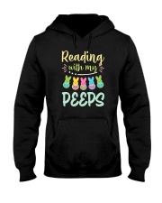 Reading With My Peeps Hooded Sweatshirt tile