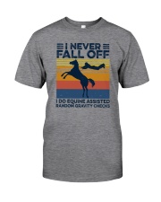 I Never Fall Off Classic T-Shirt front