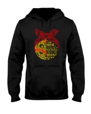 This Mom Loves Her Softball Girl To The Moon Hooded Sweatshirt tile