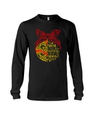 This Mom Loves Her Softball Girl To The Moon Long Sleeve Tee tile