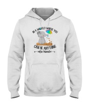 In A World Where You Can Be Anything Be Kind Hooded Sweatshirt tile