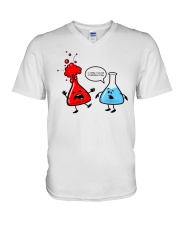 Chemistry Tube V-Neck T-Shirt tile