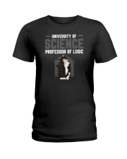 University Of Science Professor Of Logic Cat Ladies T-Shirt tile