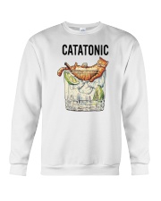 Catatonic Cat Gin and Tonic Crewneck Sweatshirt tile