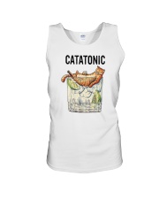 Catatonic Cat Gin and Tonic Unisex Tank tile