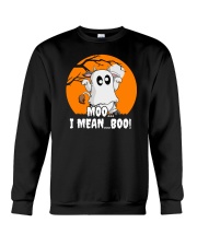 Moo I Mean Boo Crewneck Sweatshirt tile