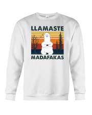 Llamaste Madafakas Yoga Crewneck Sweatshirt tile