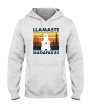 Llamaste Madafakas Yoga Hooded Sweatshirt tile