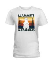 Llamaste Madafakas Yoga Ladies T-Shirt tile
