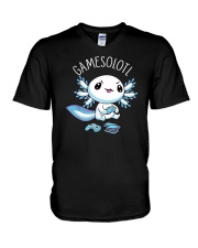 Gamesolotl V-Neck T-Shirt tile