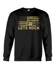 Lets Rock Guitar Crewneck Sweatshirt tile