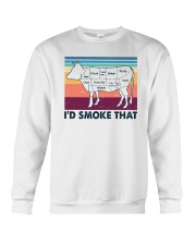 I'd Smoke That BBQ Crewneck Sweatshirt tile