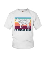 I'd Smoke That BBQ Youth T-Shirt tile