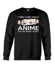 I Only Care About Anime Crewneck Sweatshirt tile