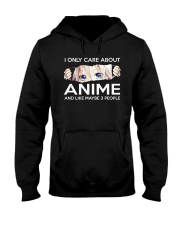 I Only Care About Anime Hooded Sweatshirt tile