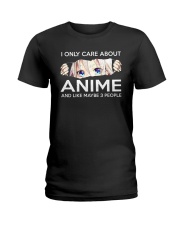 I Only Care About Anime Ladies T-Shirt tile
